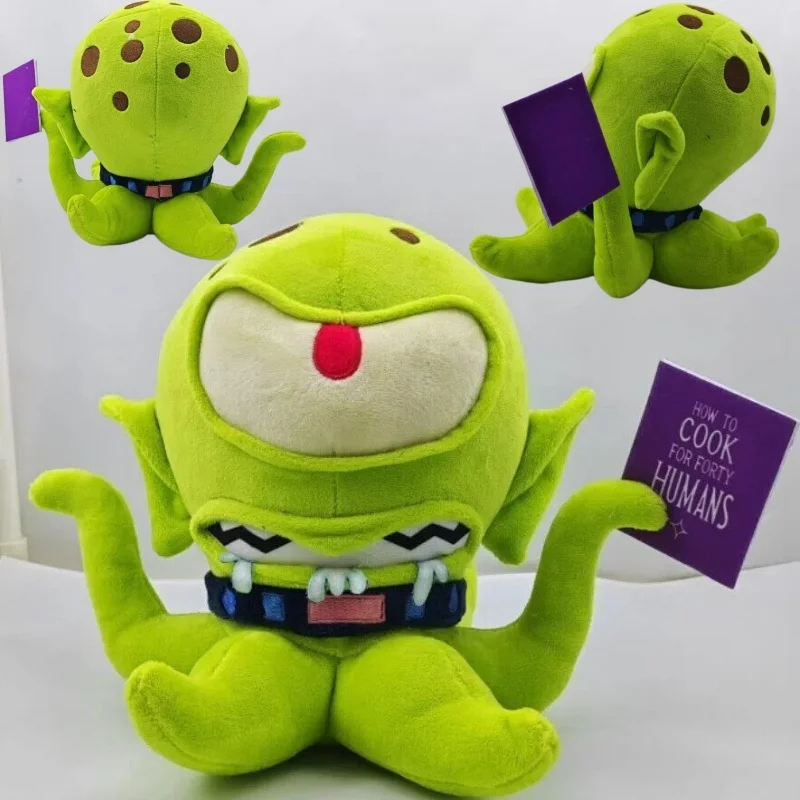 

New Anime Horror Treehouse Plush Toy 25CM Green Horror Tree House Cos Octopus Plush Doll Anime Game Doll Toy Gifts