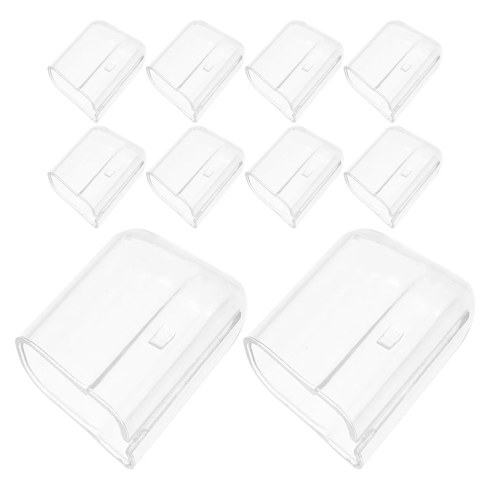 20Pcs Toothbrush Head Cover Cap for Travel Home Transparent Protection Cover for Electric and Manual Toothbrush Heads Portable