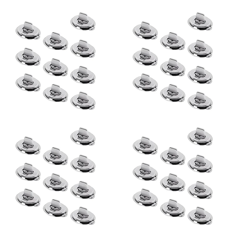 

ABRU-Twist Lock Common Sense Fastener, Metal Turn Buttons For Boats, Sailboats, Rvs, Dinghies And Caravans (40PC)