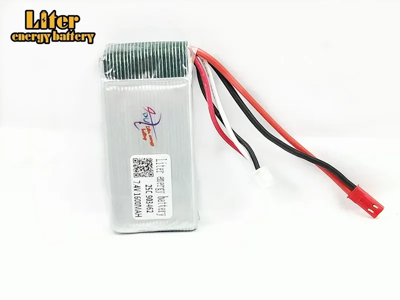 7.4V 1600mAh 903462 25c lithium WLtoys V913 L959 L202 Yi TY923 Huajun HJ817 HJ816 Lipo battery lipo 7.4v lipo 2s