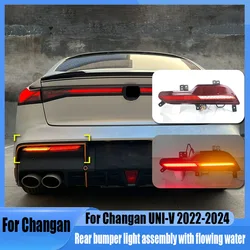 for Changan UNI-V 2022 2023 2024 Personalized modification of LED flow light for rear bumper light assembly