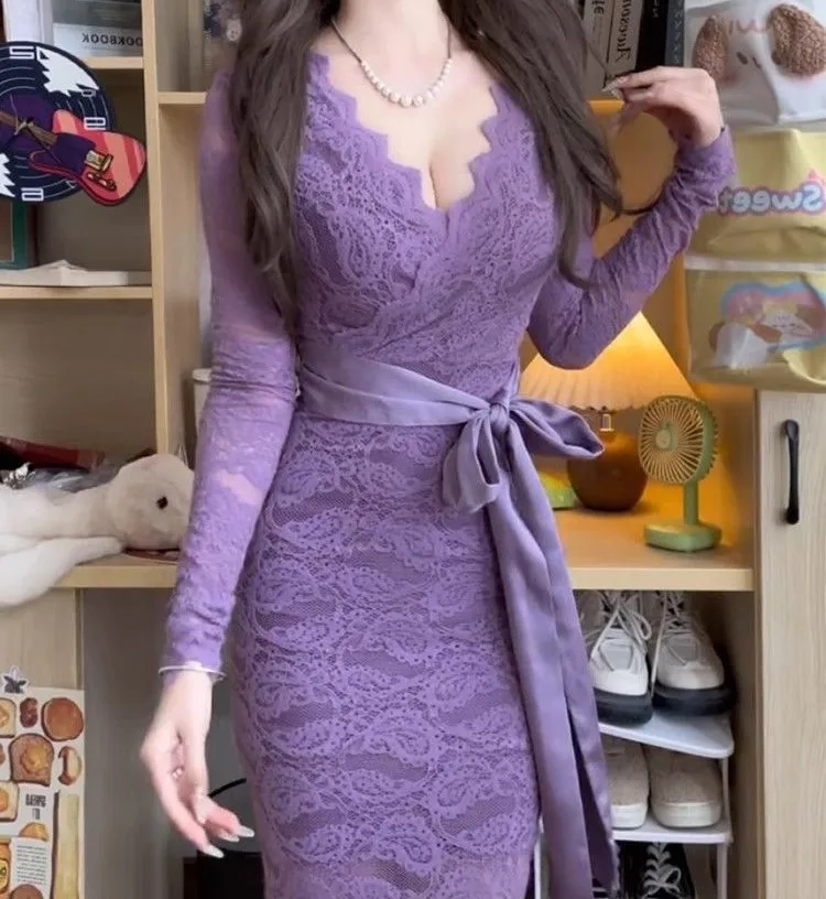 Vestidos femininos vestido discoteca primavera cupro ilhó amarrado em camadas babados cottagecore floresta pastoral relaxado natureza para piquenique ajuste