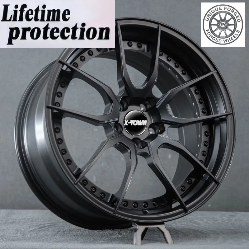 26 Style Black Concave 17 18 19 20 21 22 24 Inch 5x112/5x114.3/5x120/5x120.65 Alloy Forged Wheels For BMW For Benz C260L/C200L F