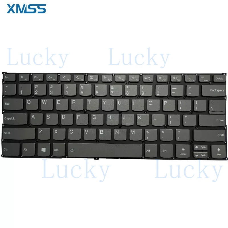 

Клавиатура для ноутбука, серая, американская, новая, для Lenovo ThinkBook 14-IML 14-IIL, с подсветкой