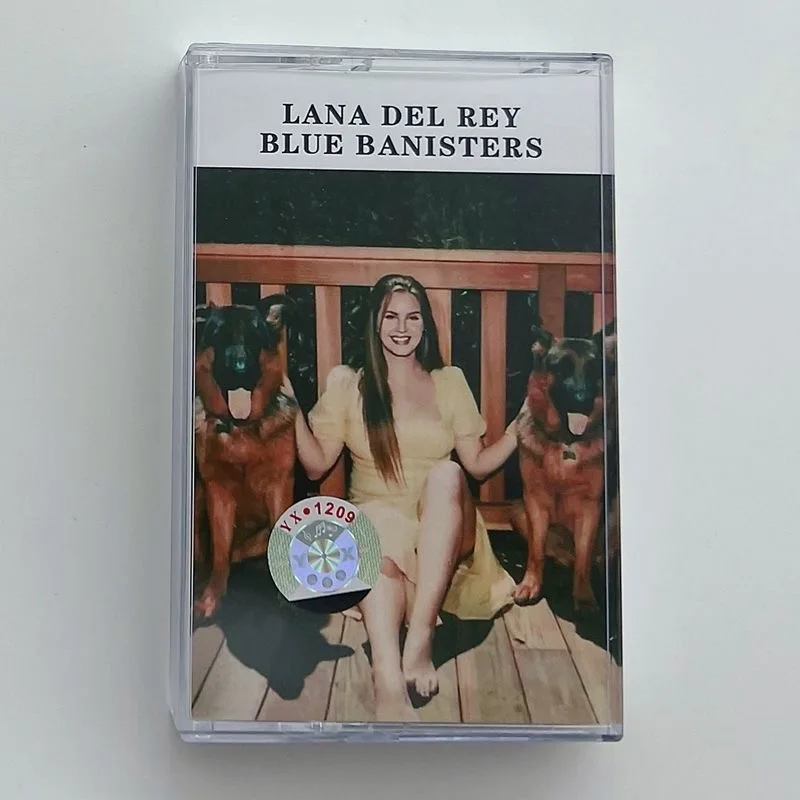 New Lana Del Rey Music Tape Blue Banisters Album Cassettes Cosplay Soundtracks Box Car Recorder Walkman Tape Party Music Gifts