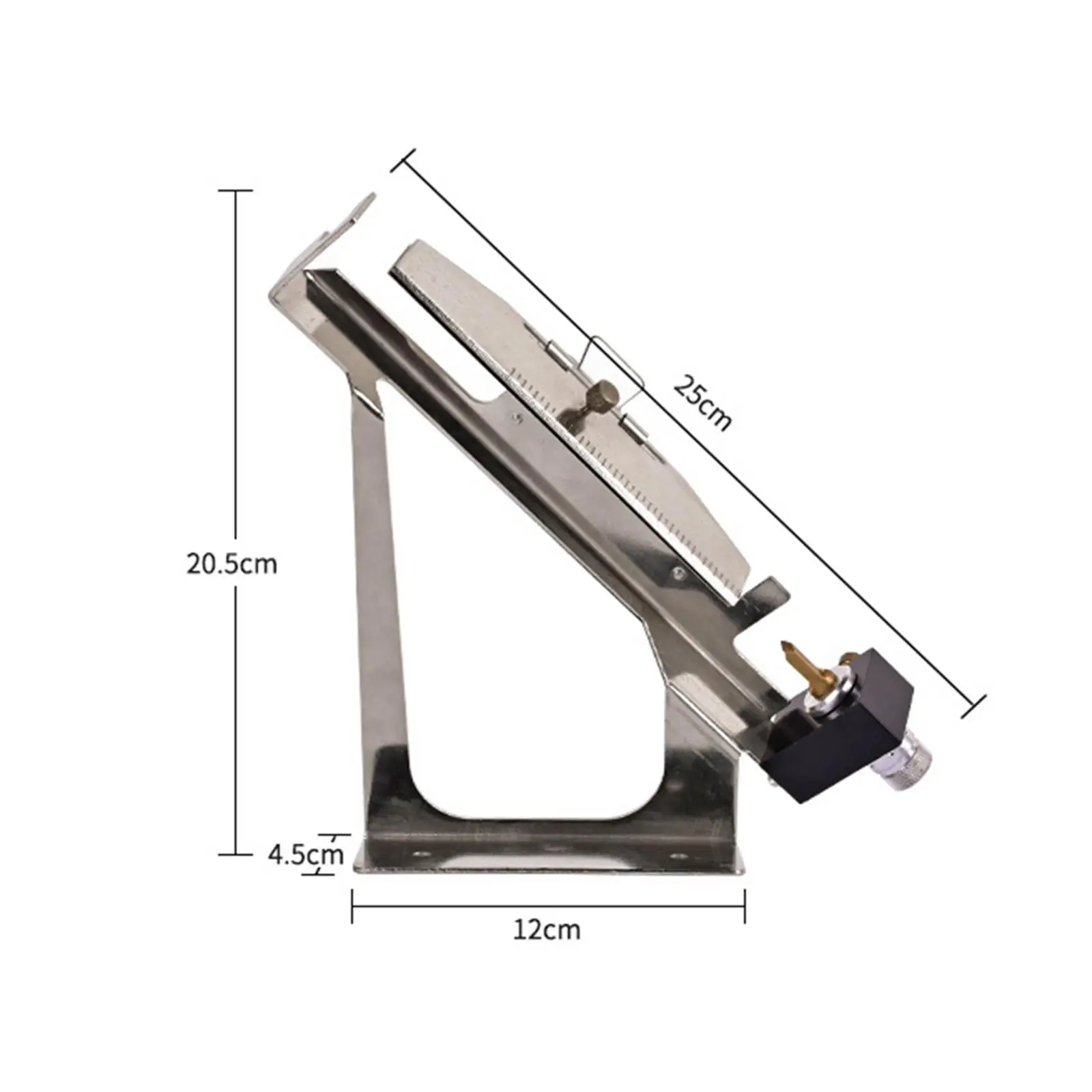 

Professional Arrow Fletching Jig Portable Stainless Steel Tool for DIY Crossbow Arrow Building
