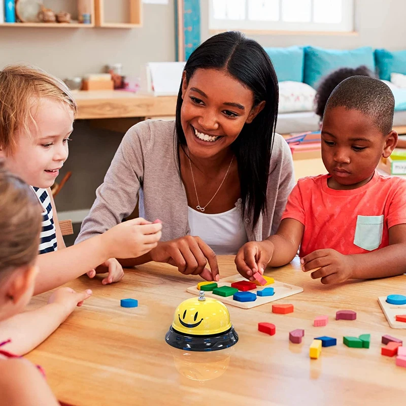 กระดิ่งเรียกใช้บริการกระดิ่งโต๊ะอาหารค่ำสำหรับพนักงานครัวร้านอาหารบาร์โรงแรมโรงเรียน-2แพ็ค