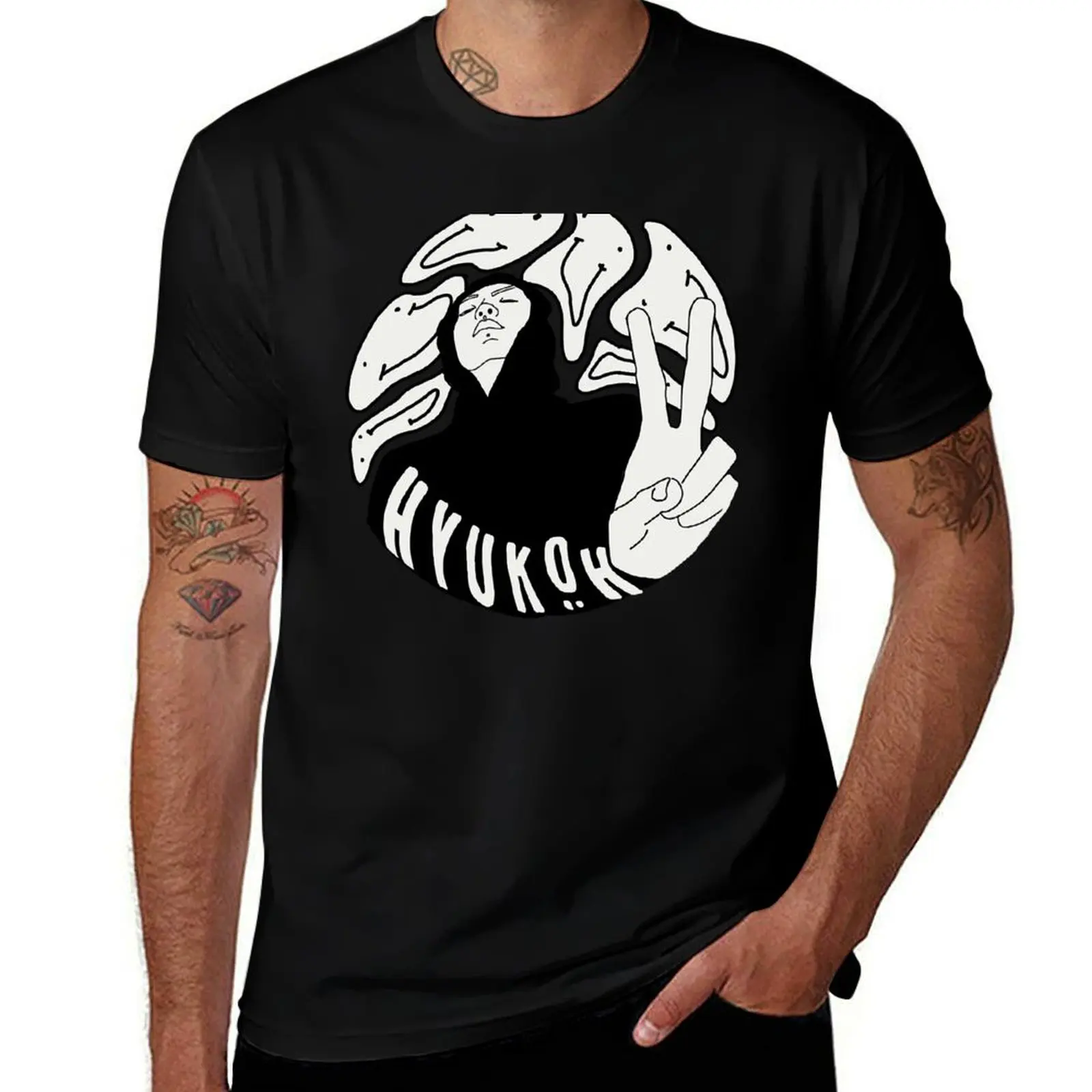 hyukoh ?? T-Shirt Everyday Wear Basic Short Sleeve Top