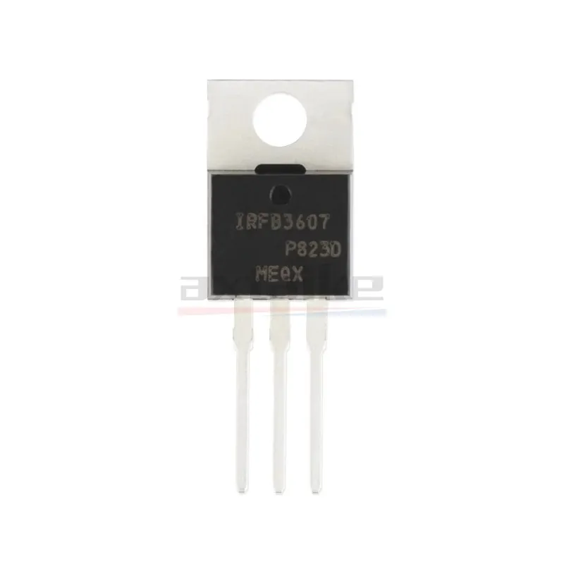 10PCS IRFB3607 IRFB3607PBF TO-220 IRF3607 75V 80A 140W N-Channel Power MOSFET DIP Transistor