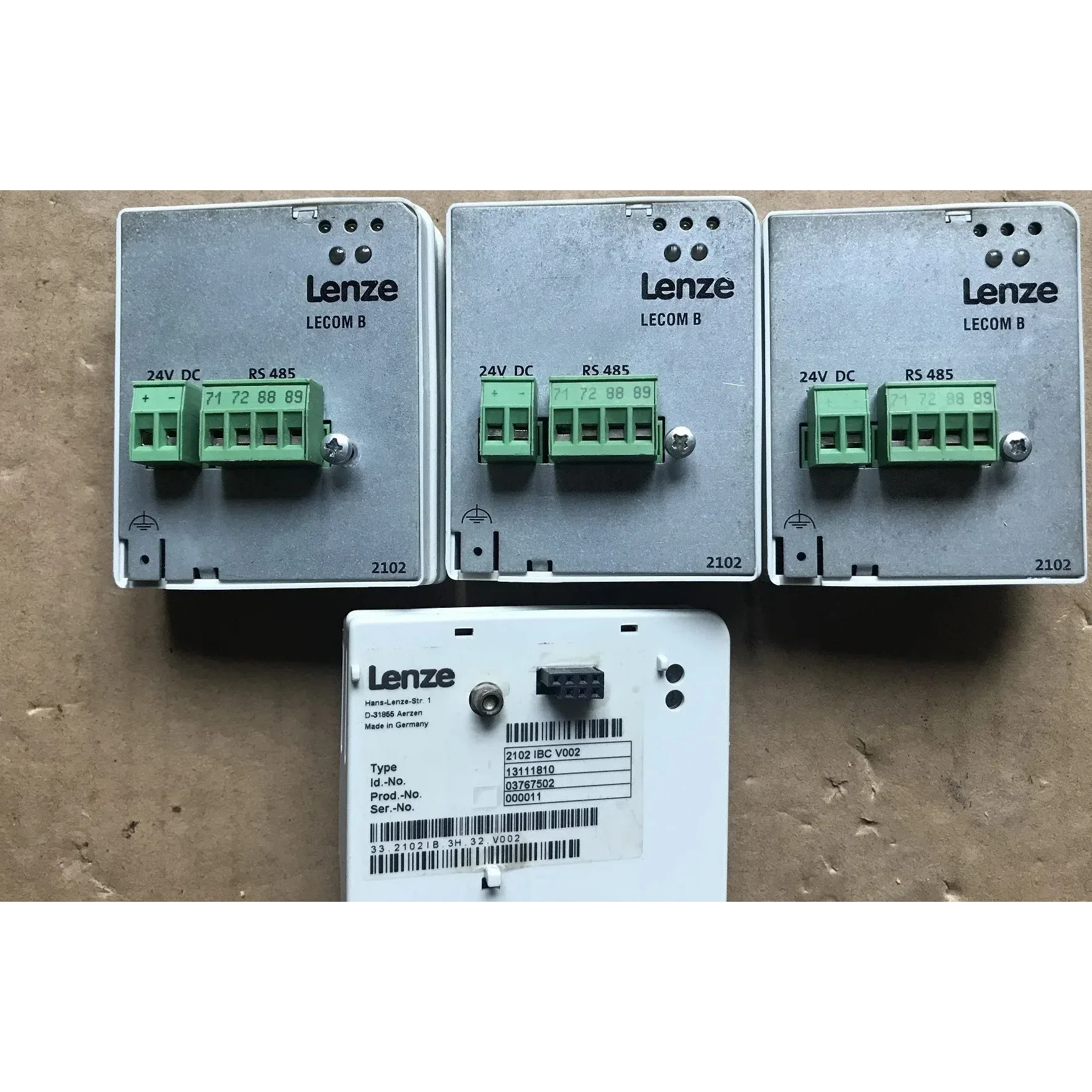 Le-ze Frequency Converter LECOM-B Module EMF2102IBCV002, 2102 IBC V002