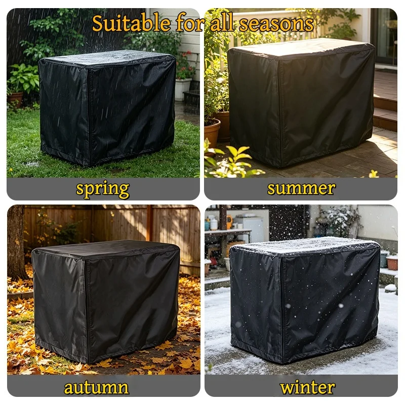 An Outdoor Generator Protective Cover in Three Sizes. Generator Guard for All Seasons.