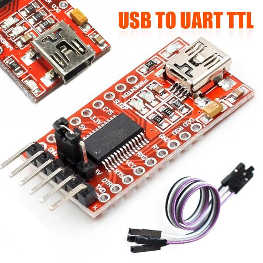 FT232RL FTDI USB to TTL 3,3-5V Arduino Pro Mini converter + Cable