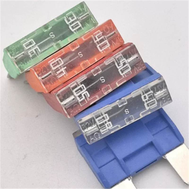 

Car Air Pump Water Pump Fuse Insurance Plug In Insert Xenon Light Truck Boat Automotive, Blade Fuse, 30A, 40A, 50A, 60A, 1Pc