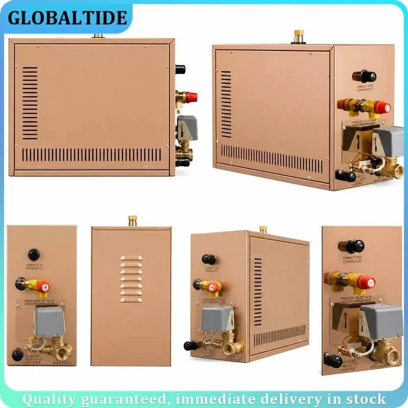 Automatic Stainless Steel Steam Generator Automatic Descaling Sauna Room Steam Bath Machine for Spa Room Digital Controller