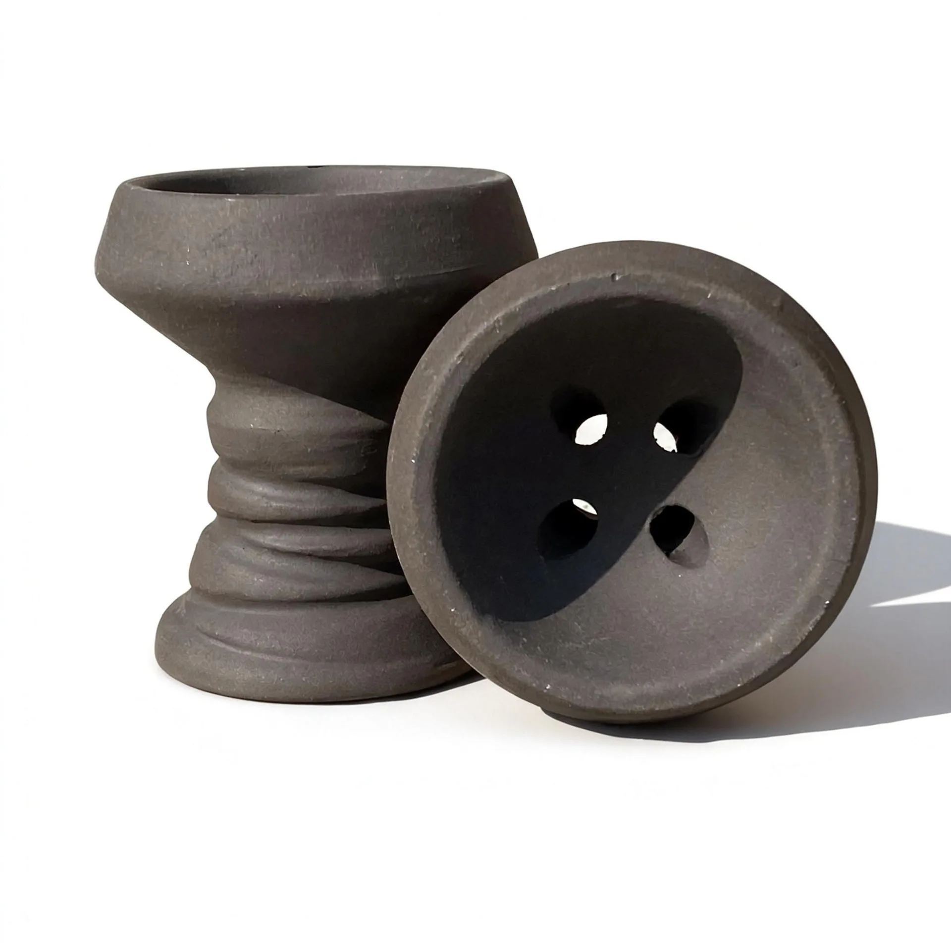 Russian Multi-hole Solid Thick Ceramic Shisha Bowl Heavy Duty Hookah Tobacco Replacement Bowl