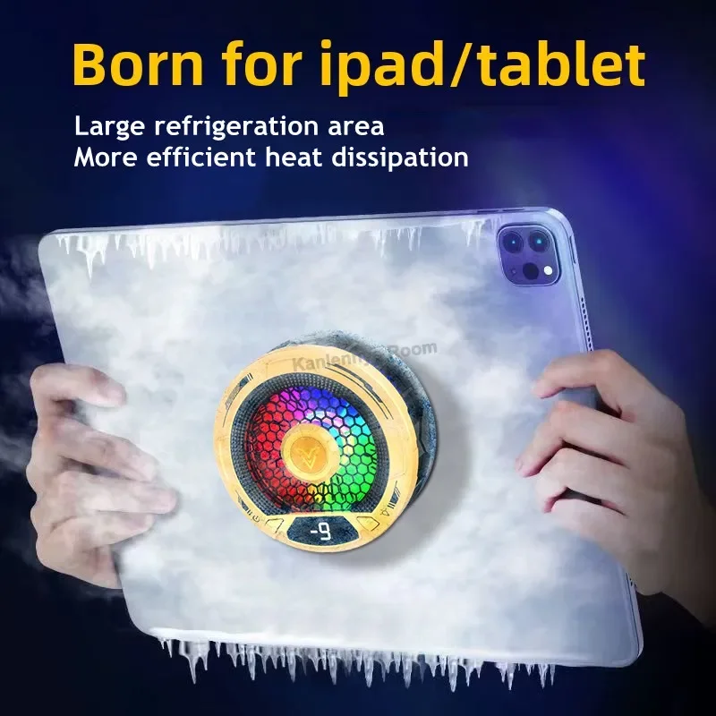 2025 NIEUWE F36 Tablet Telefoon Universele Game Cooler Magnetische Halfgeleider Koeling Ijs Freeze Cooling Radiator voor IPad IPhone