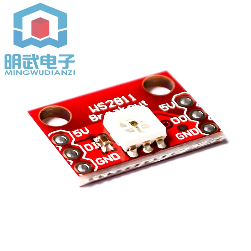 RGB LED Breakout - WS2812 Color Light Module Single Wire Interface Full Color LED