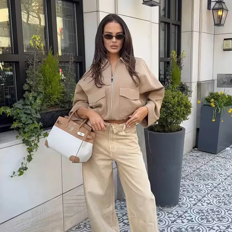 Jackets Spring Women's 2026 New Fashion Loose Warm Women's Jackets Blouse Chic Casual Joker Youth Holiday Long Sleeve Coats