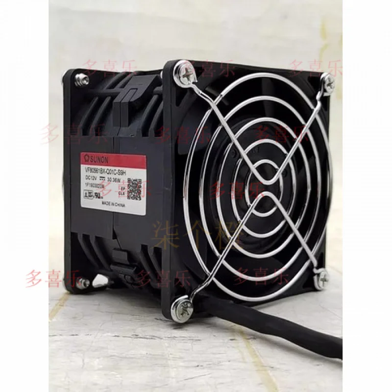 EE  for SUNON VF80561BX-Q01C-S9H 12V 30.36W 8056 8CM Violent Cooling Fan