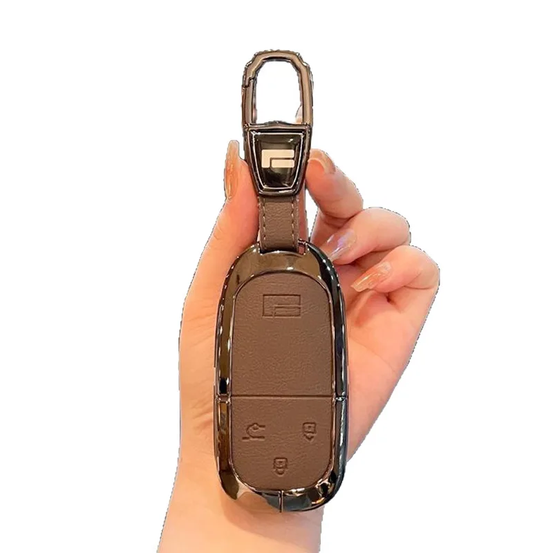 Premium Zinc Alloy Key Cover Case for Extreme Stone 01 Premium Edition (2023) - Protective Key Fob Shell Key Bag Chain