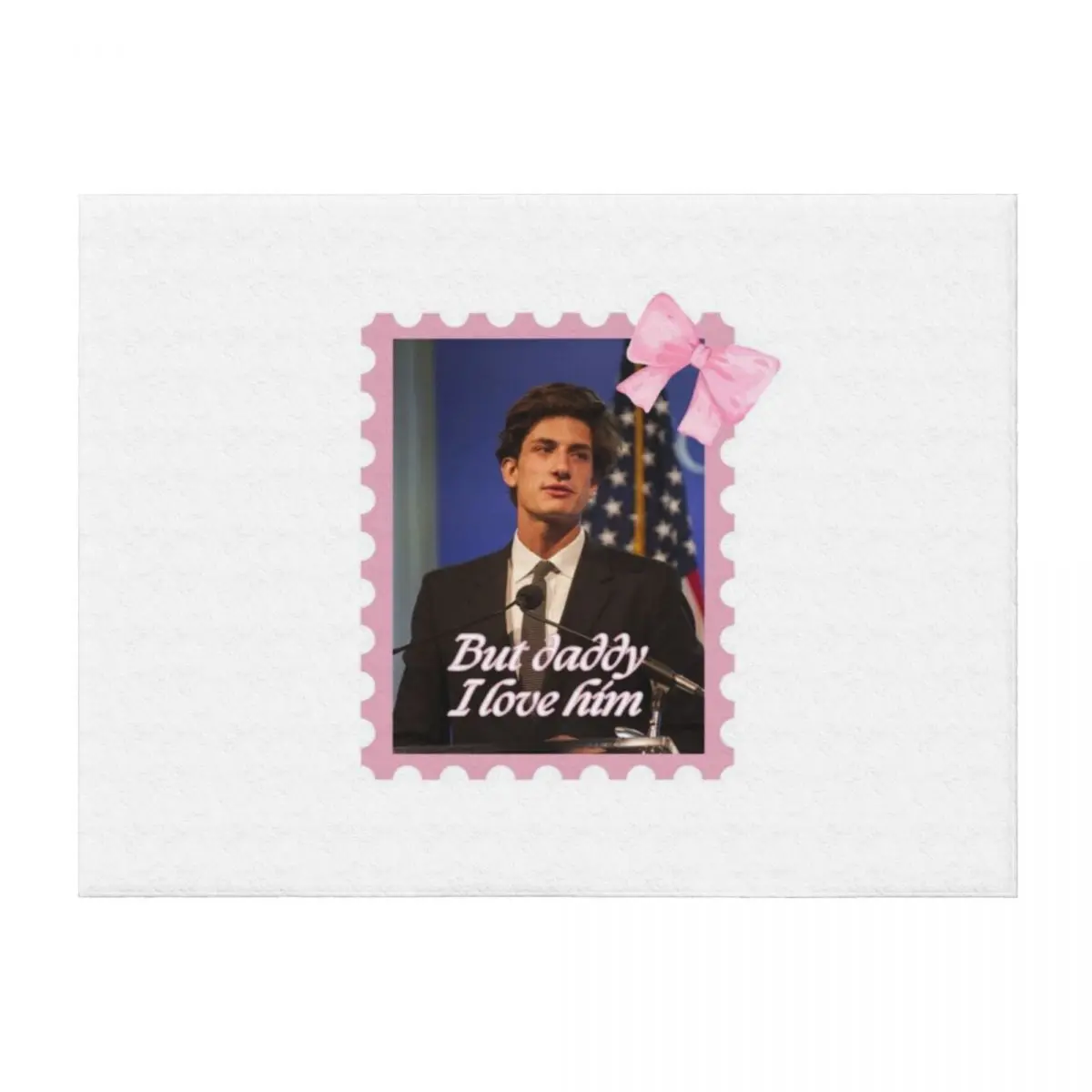 

But daddy i love him Jack Schlossberg Throw Blanket for sofa Hair Soft Beds Heavy Blankets