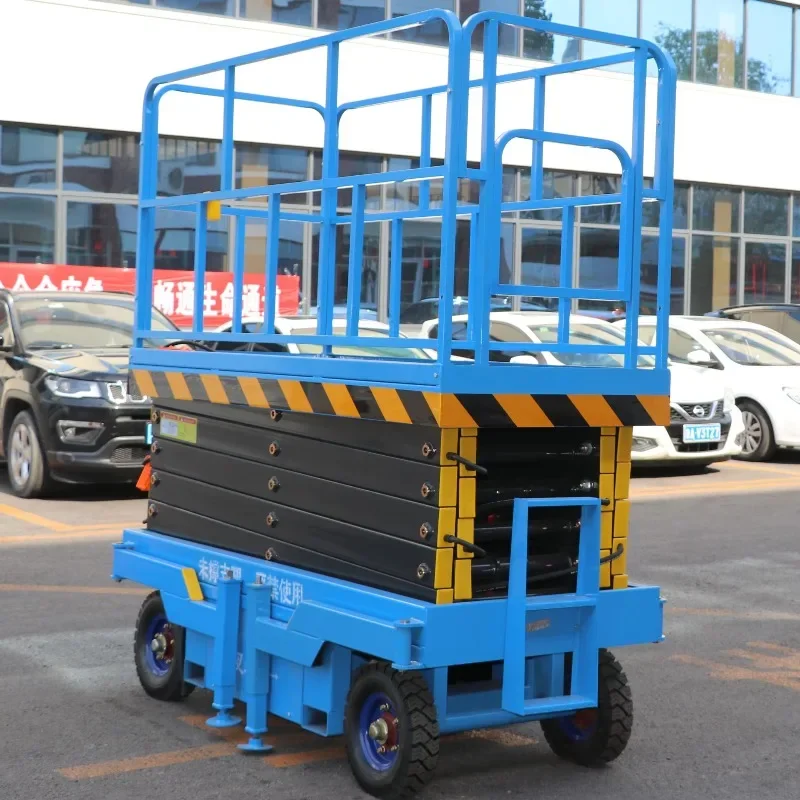 

Подъемная платформа для подъема высотой 6-12 м. Ручная ножничная подъемная платформа для грузовика.