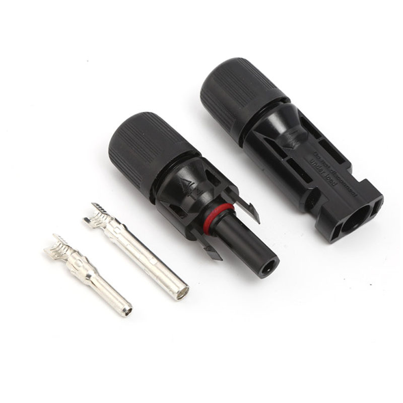  Pair of Solar Connector Solar Solar Plug Cable Connectors (male and female) for Solar Panels and Photovoltaic Systems 