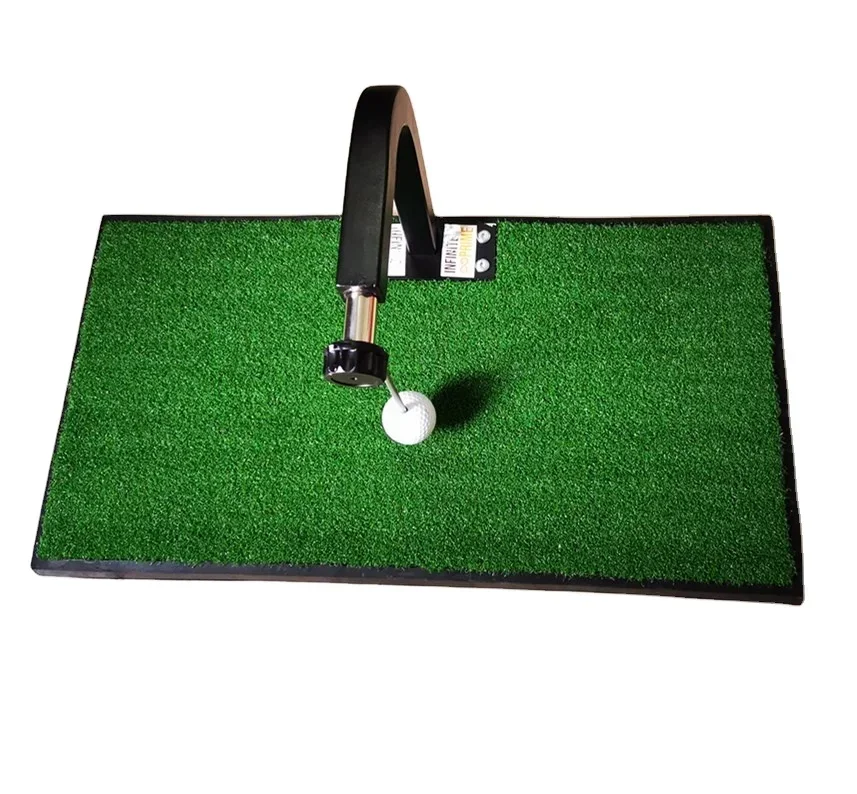 2026 Portable Golf Green Swing Trainer Set 360 Rotaction Golf Training Aids for Home Office Golf Putter Simulation