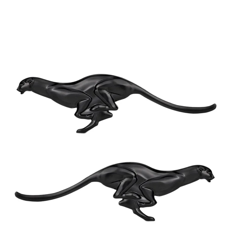 

Персонализированный 3D-логотип для автомобиля, объемная металлическая наклейка на кузов Jaguar, декоративная этикетка на заднюю часть автомобиля