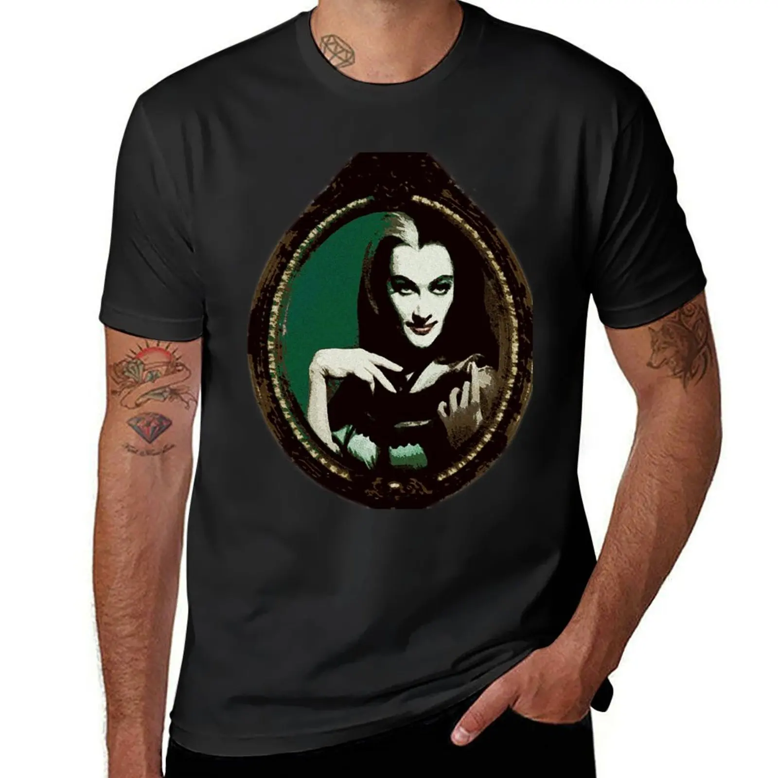 Framed Lily Munster T-Shirt sports fans customizeds quick drying t shirts for men pack