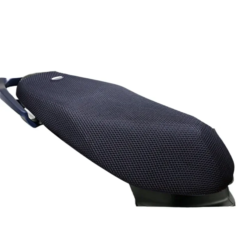 Leather Seat Cover Compatible with QJMOTOR Hong 125 Waterproof Sun Protection Heat Insulation Net Cushion Pad Modification