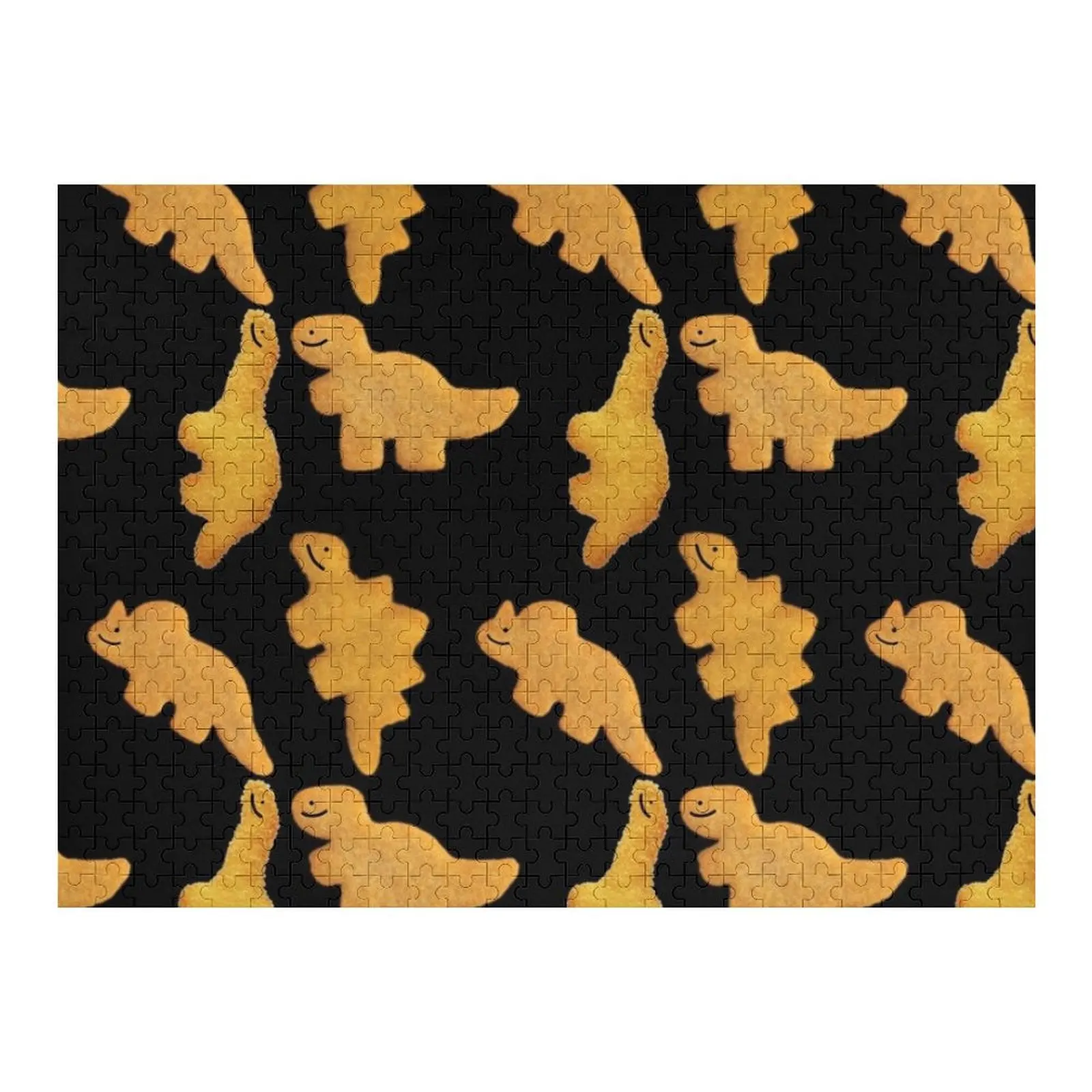 

Счастливый дино-наггетсы с курицей, головоломка, фото на заказ, персонализированный детский предмет, название дерева, персонализированное фото, подарочная головоломка