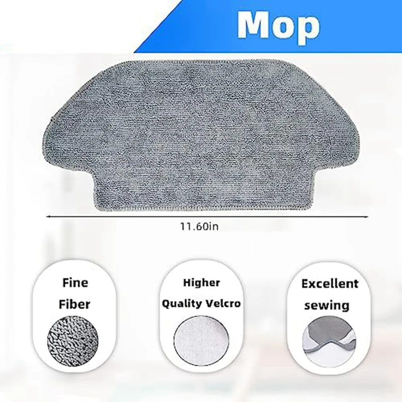 Accesorios para Robot aspirador Xiaomi S12 y mopa 2S, cepillos laterales principales, filtros, toallitas para mopa