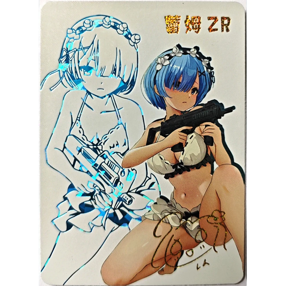 Anime Goddess Story 5M9 ZR Rem Nakano Ichika Emiria Ichinose Chizuru Boy Game Toys Collectible Cards Christmas Birthday Present