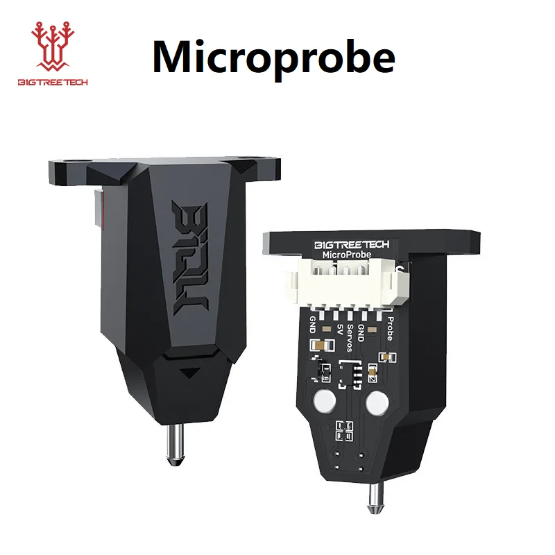 BIGTREETECH MicroProbe Zestaw do automatycznego poziomowania Drukarka 3D Czujnik łóżka Metalowa sonda o wysokiej precyzji Vs BL Touch do wytłaczarki Ender3 Voron