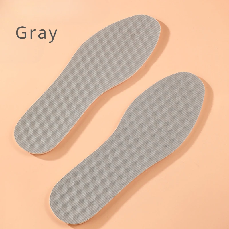 Super Soft Massage Insoles Deodorizing Orthopedic Insole for Men Women Shoes Sports Absorb-Sweat Antibacterial Shoe Accessories