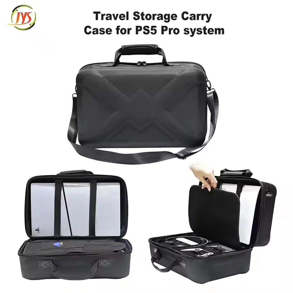 

For PS5Slim New Console Multifunctional Diagonal Hard Bag PS5Slim Game Console JYS-P5179 EVA Storage Bag