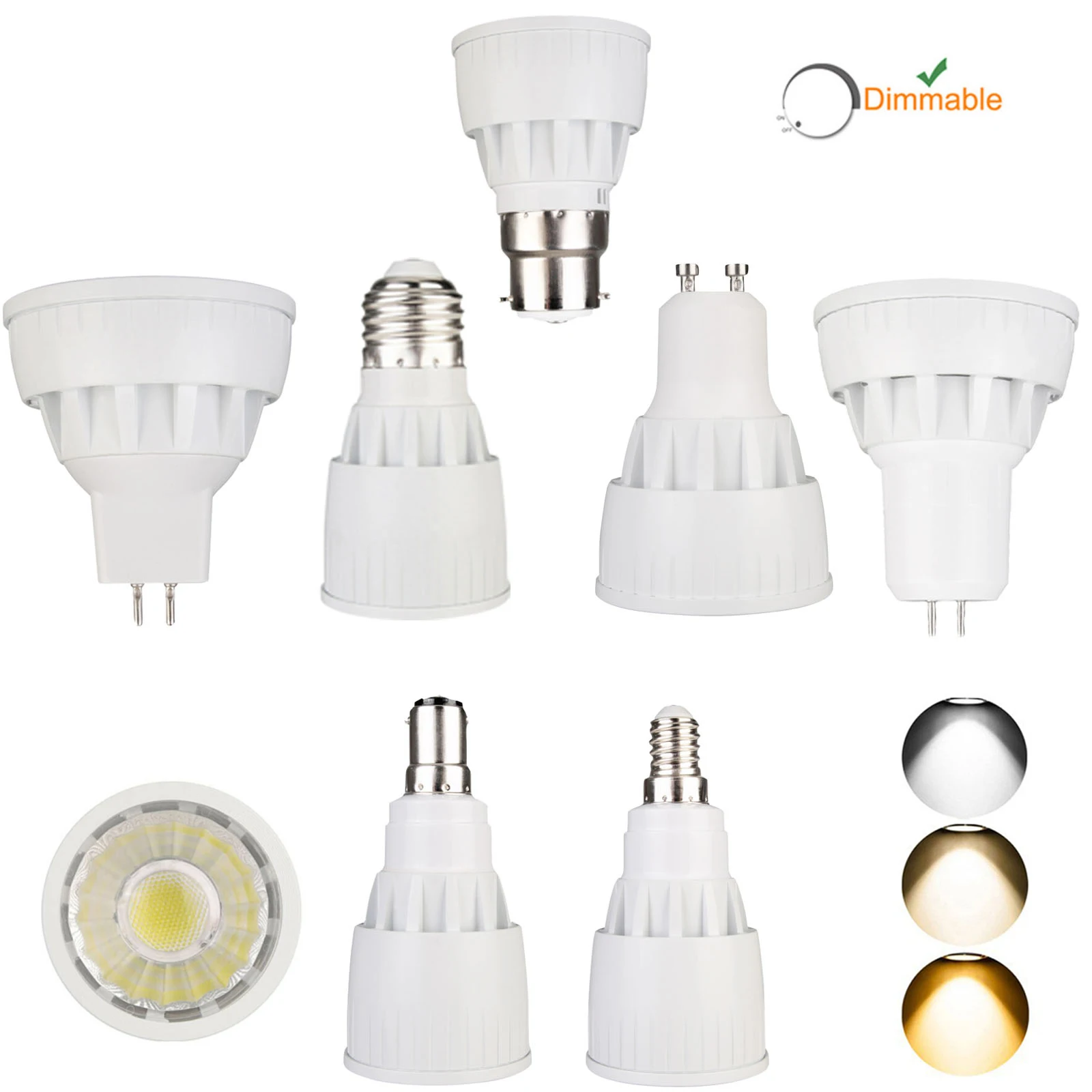 

Dimmable Cob Led Spotlight Bulb Brightest Bedroom 45 9W 110 Daylight Red E14 Room E27 Warm 110/220V Gu5.3 High Decoration 5000K