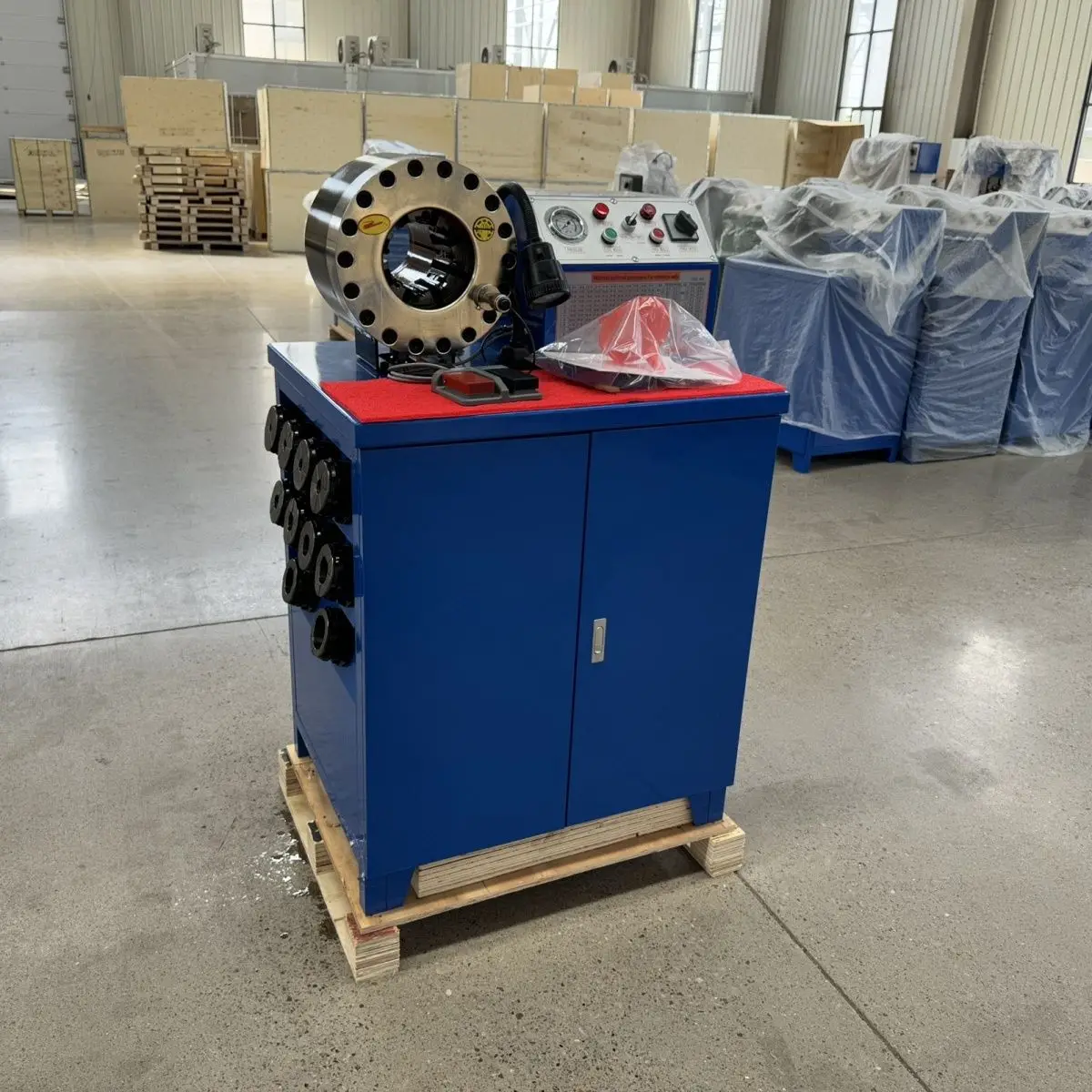 Professional Industrial Hose Crimping Machine Energy-Saving Automotive Hydraulic Hose Crimping Tools