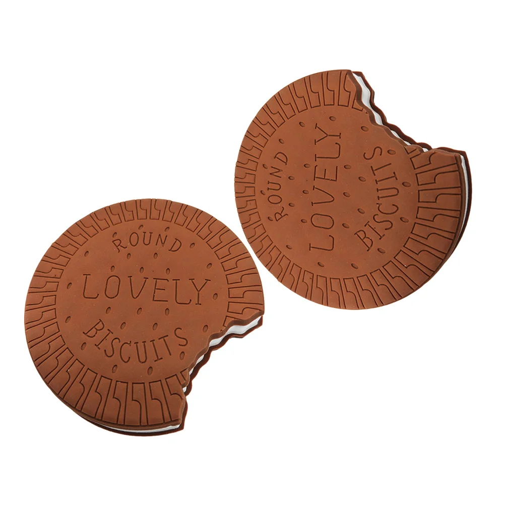 2Pcs Chocolate Scented Notepad Premium Cartoon Shape Pocket Notebook Mini Steno Pads Wire-O Binding Portable Daily Diary Glue