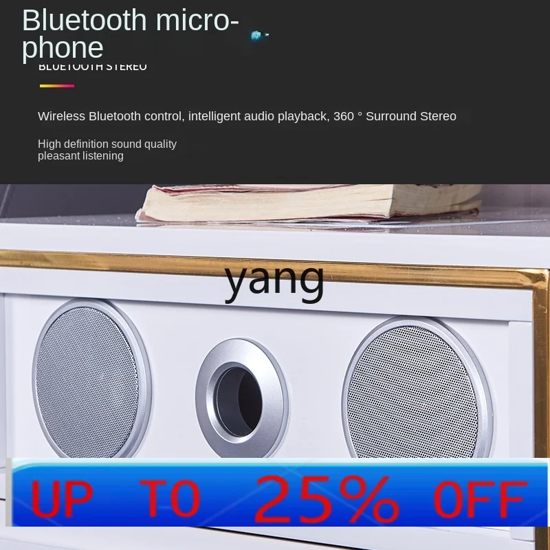 

LMM Smart Bedside Wireless Charging Multifunctional Storage Cabinet with Audio Installation-Free