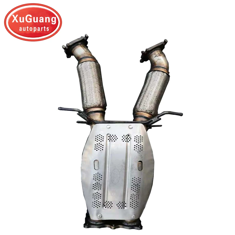 XG-AUTOPARTS Euro4 OBDII EPA exhaust second part Catalytic Converter for Land Rover freelander 2 3.2