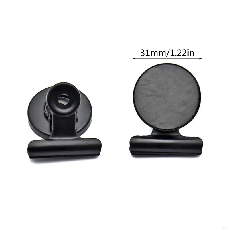 W89C 10 قطع مقاطع مغناطيسية قوية مغناطيس الثلاجة الثقيلة 31 مم للعرض الصور على السبورة البيضاء