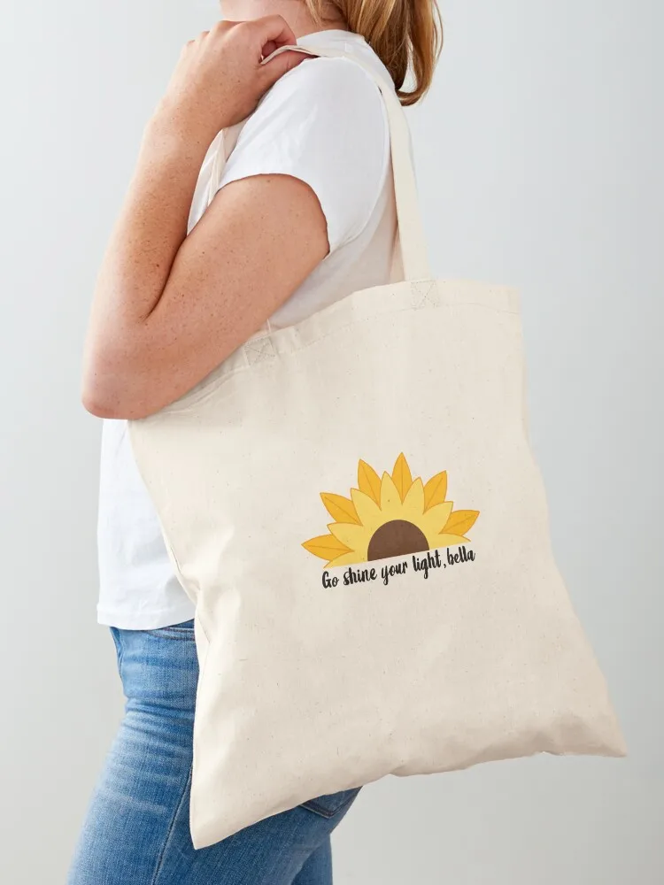 Sunflower Marina Maya Bishop Carina DeLuca Tote Bag tote bags aesthetic cloth bag woman Gift bag Big women Canvas Tote