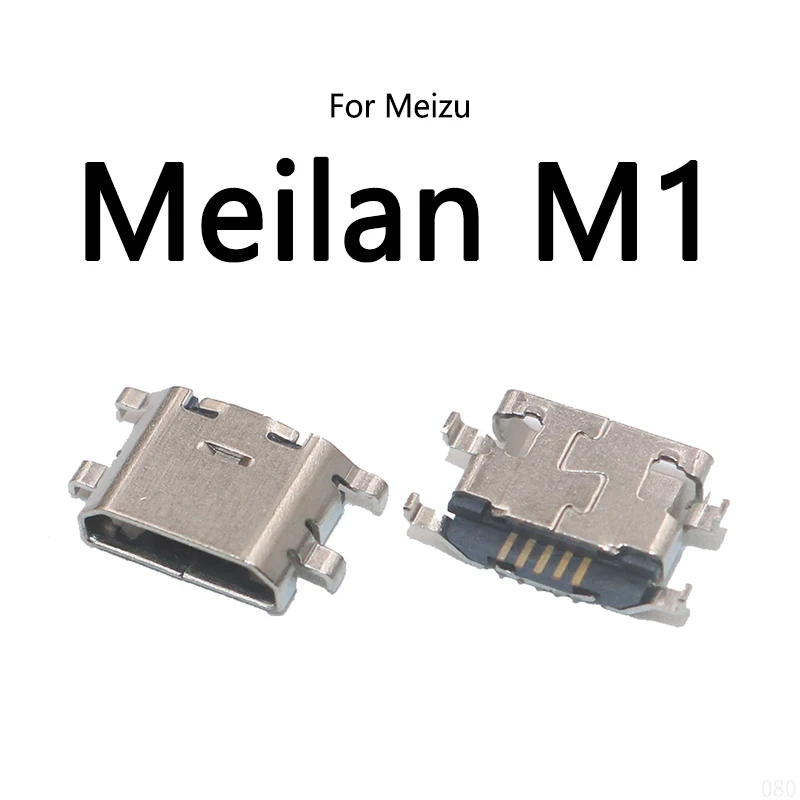 10PCS/Lot For Meizu Meilan 2 6 E3 X M1 M2 M6 / NOTE 9 USB Charging Dock Charge Socket Port Jack Plug Connector