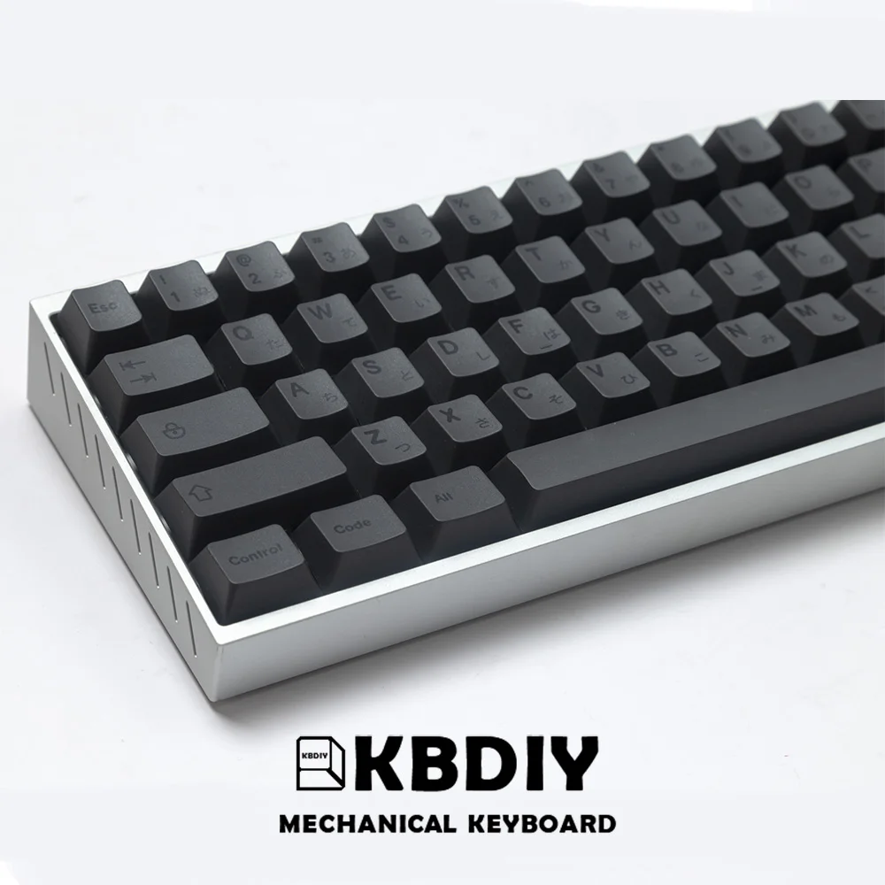 KBDiy GMK минималистичные серые колпачки для клавиш PBT черные 138 колпачки для клавиш MX switch Механическая игровая клавиатура колпачок для клавиш сделай сам