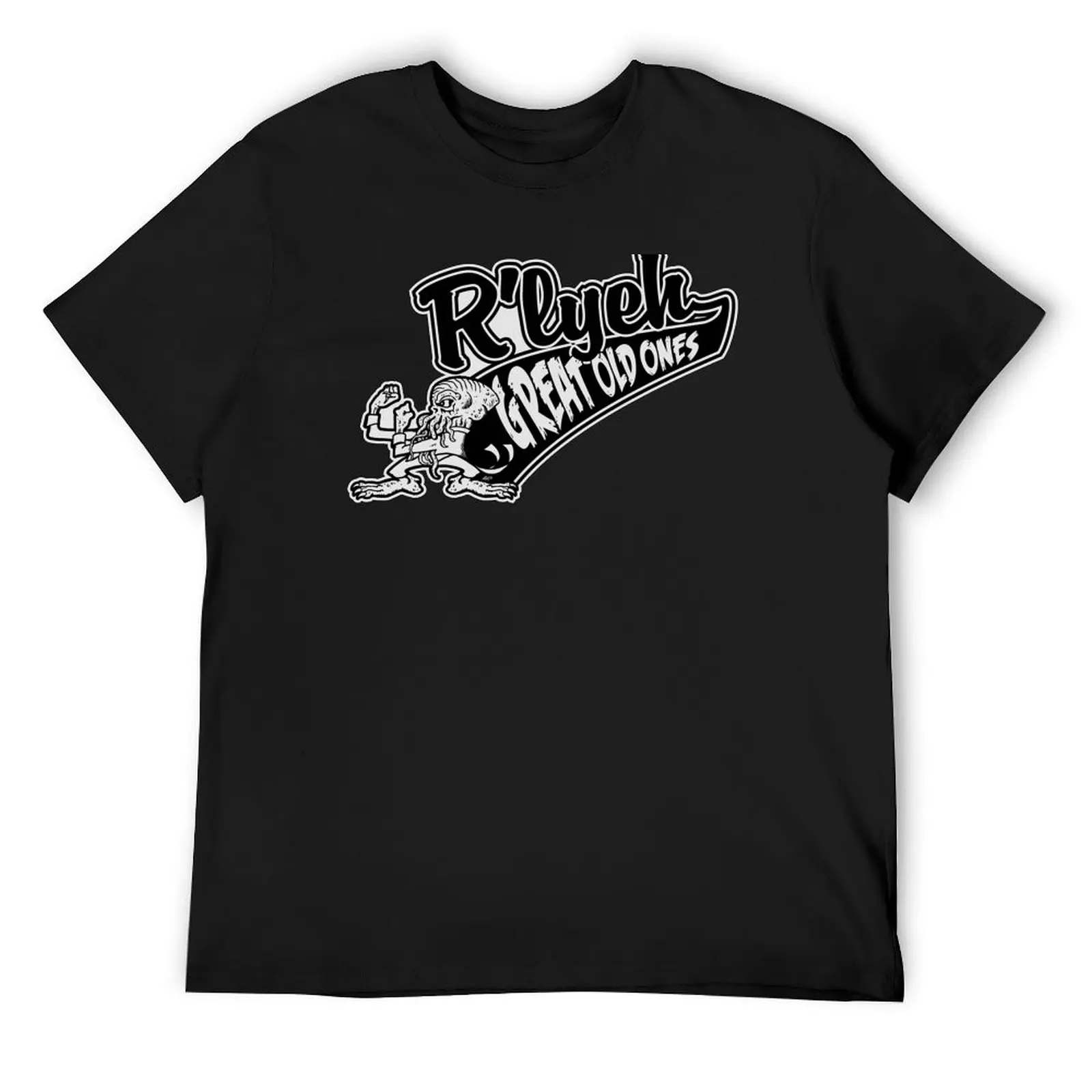 

Cthulhu T-Shirt oversized graphic tee funny costumes korean fashion slim fit t shirts for men