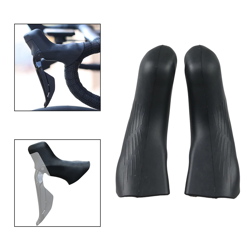 AliExpress NONE 1 Pair For 105 Di2 St-R7170 Parts Brake Levers Covers Bicycle Bike Parts Silica Gel Useful About 55g Accessories Black