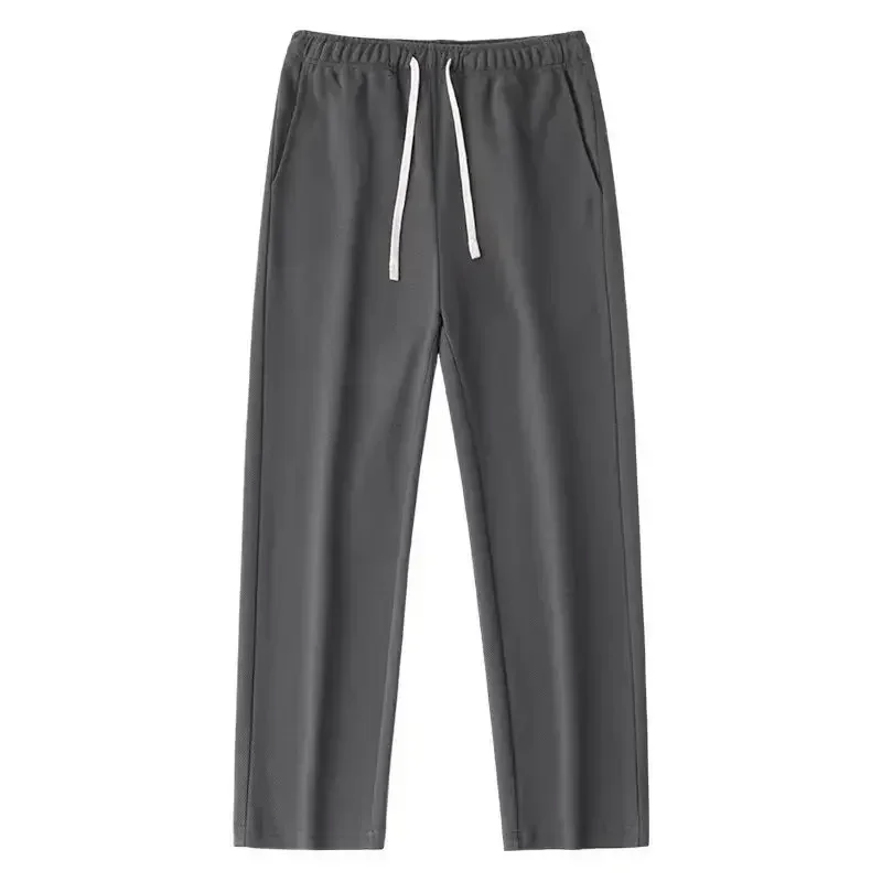 Sweatpants Breathable Sportswear Drawstring Wide Leg
