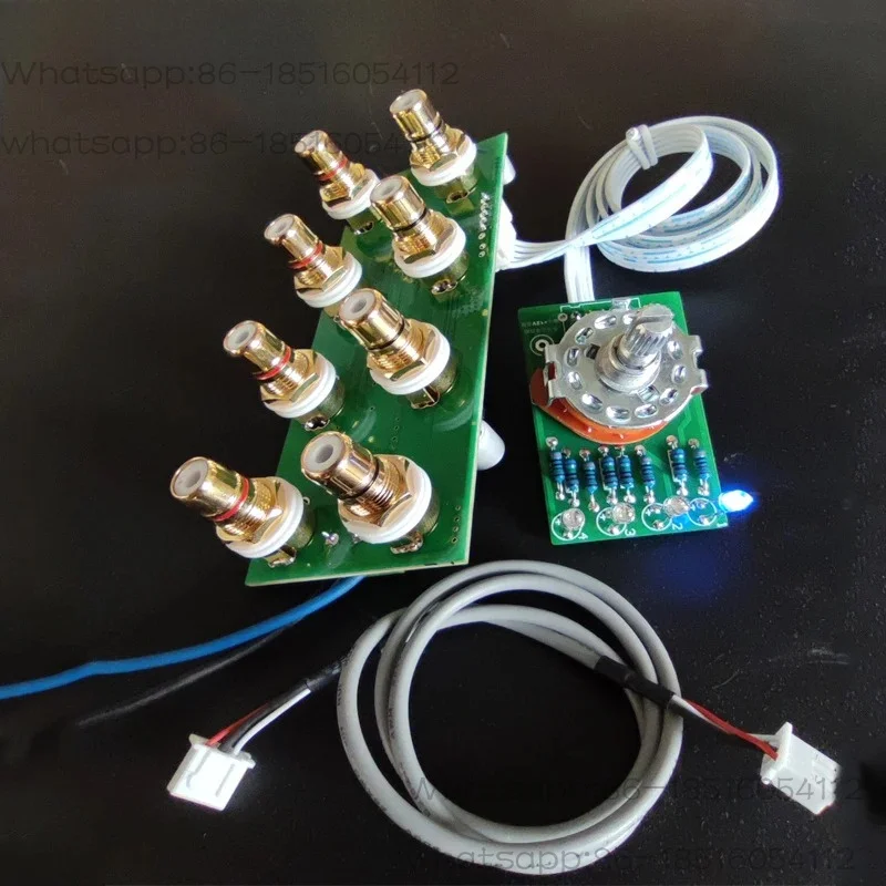 4-in-1 Signal Selection Board, Audio Switching Board, Audio Source Selection Board, Compatible with Bluetooth Input